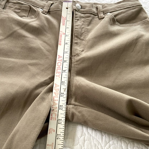 Gloria Vanderbilt Classic High Waist Jeans Tan Size 10 - Picture 10 of 11